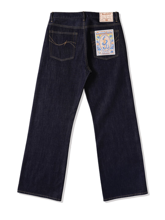 Cooling Series A-line jeans-Indigo