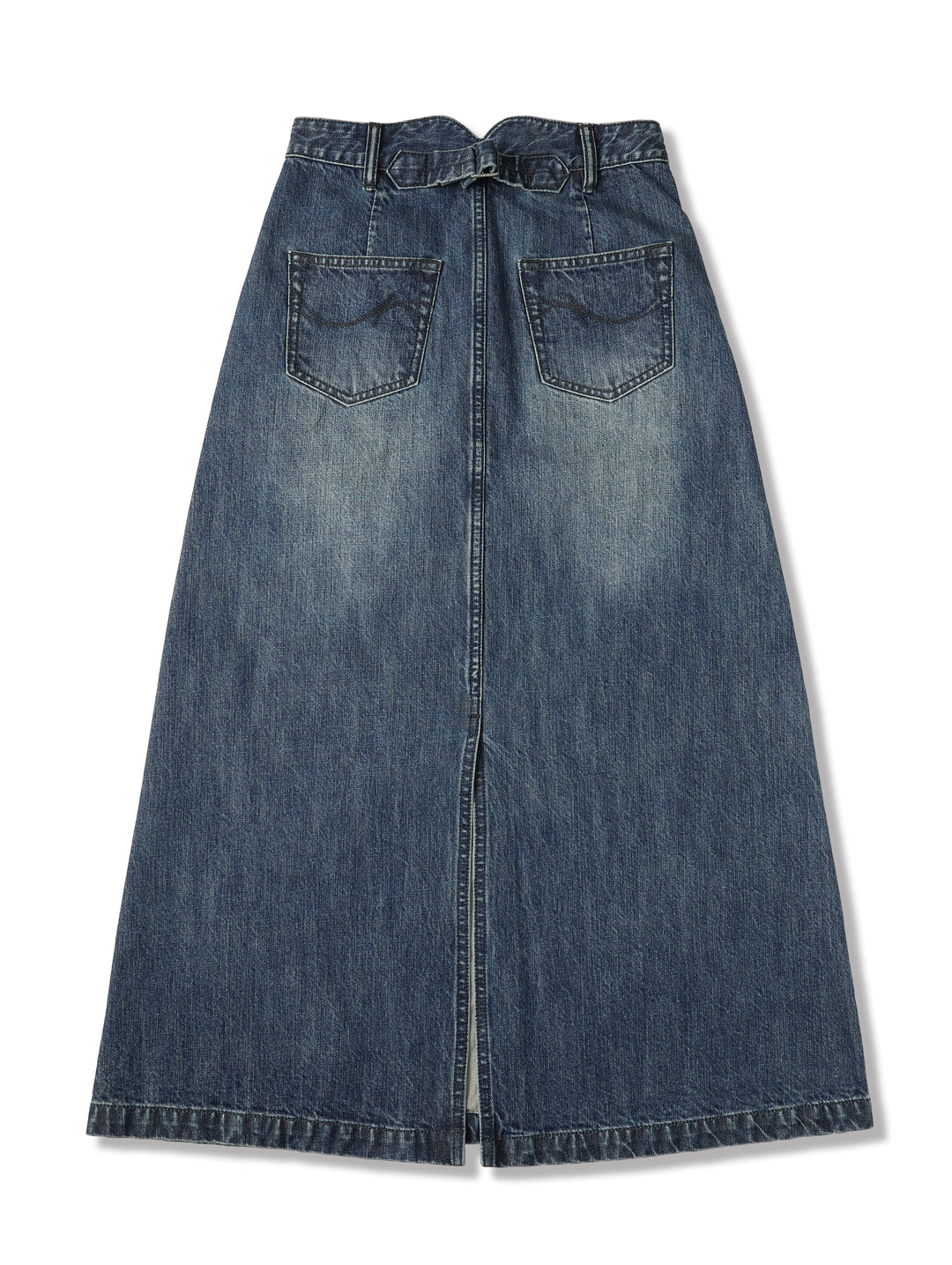 Western Series Denim A-line skirt