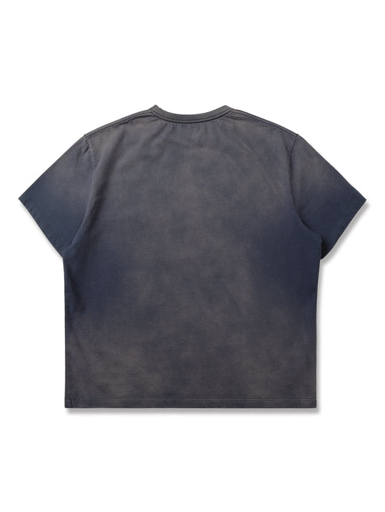 Sun-Faded Aged Patchwork T-shirt