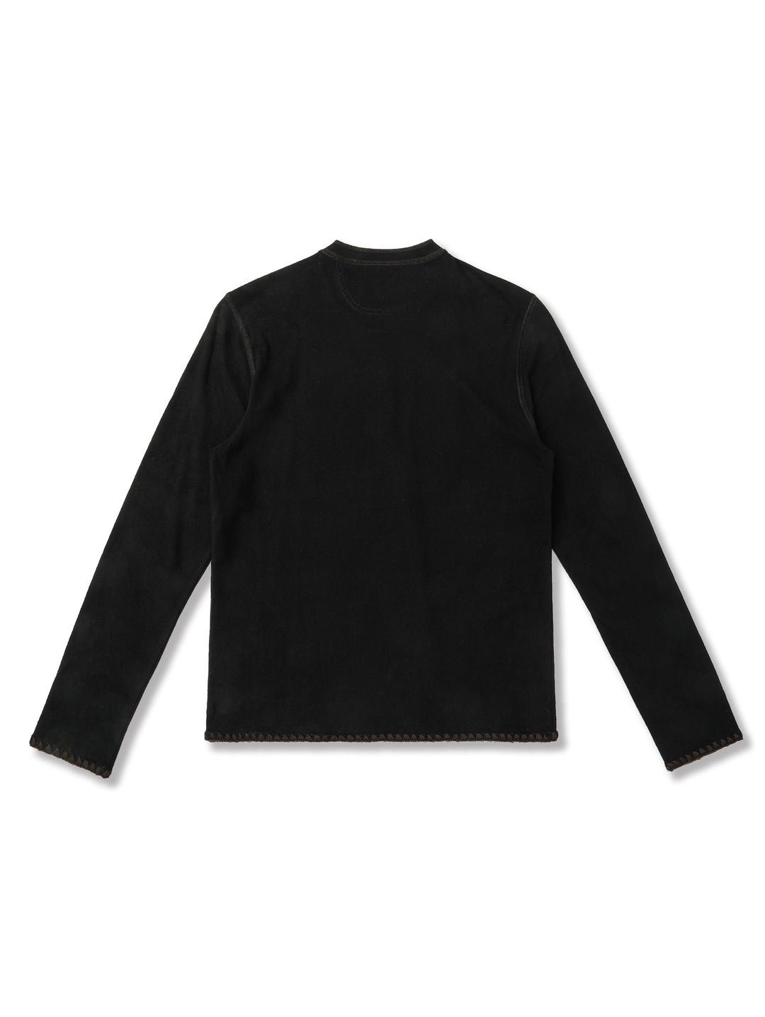 Women's Classic Long-sleeve Henley shirt-White