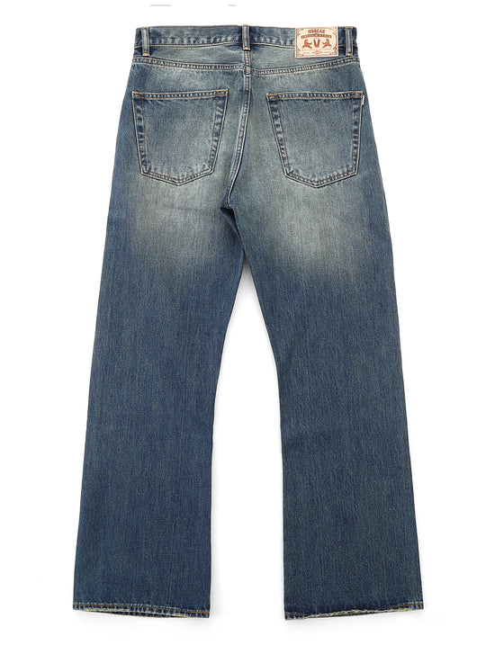 Nevada Wash Selvedge Denim Flared jeans