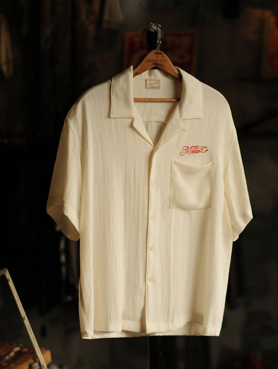 Flax Cuban Collar Shirt