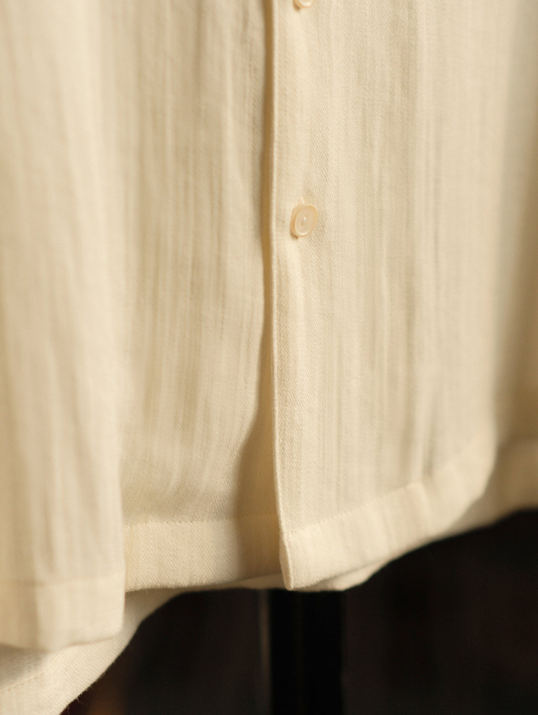 Flax Cuban Collar Shirt