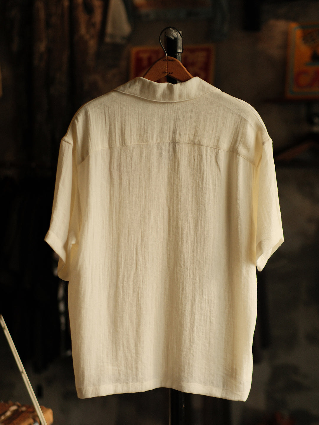 Flax Cuban Collar Shirt