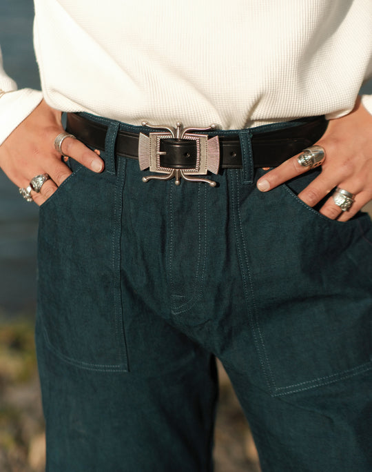Ba Series 11.5OZ Wide-Leg pants