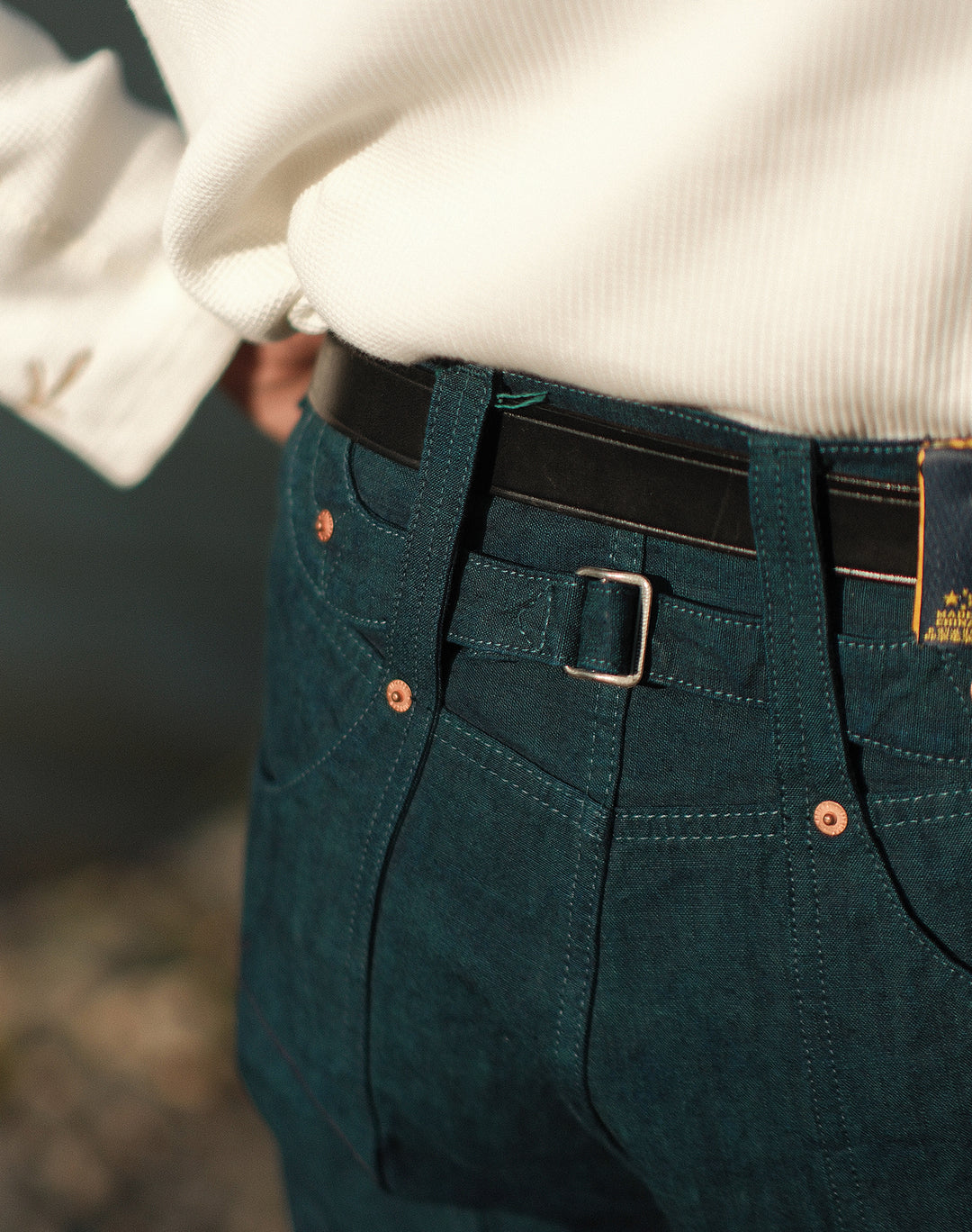 Ba Series 11.5OZ Wide-Leg pants