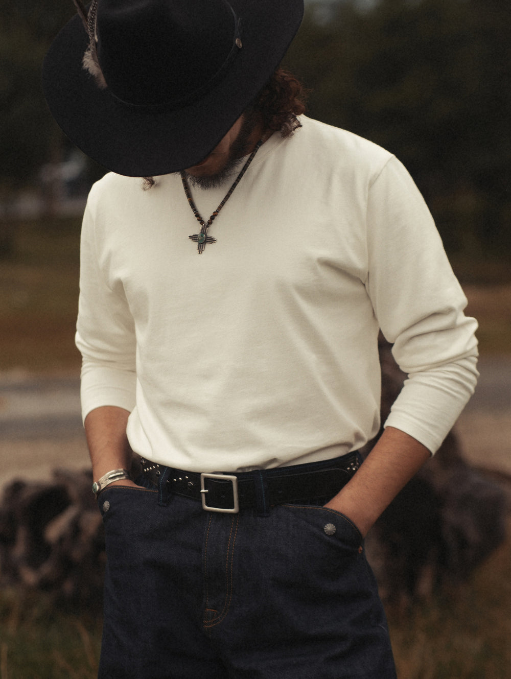 Classic Crew-neck T-shirt-White