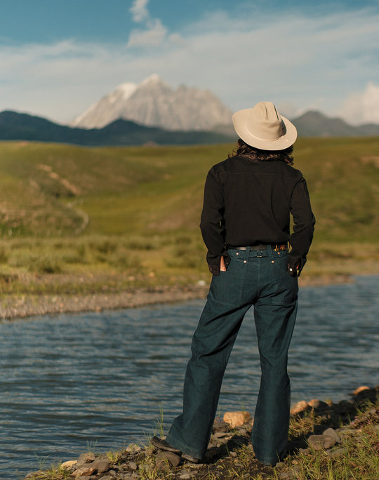 Ba Series 11.5OZ Wide-Leg pants
