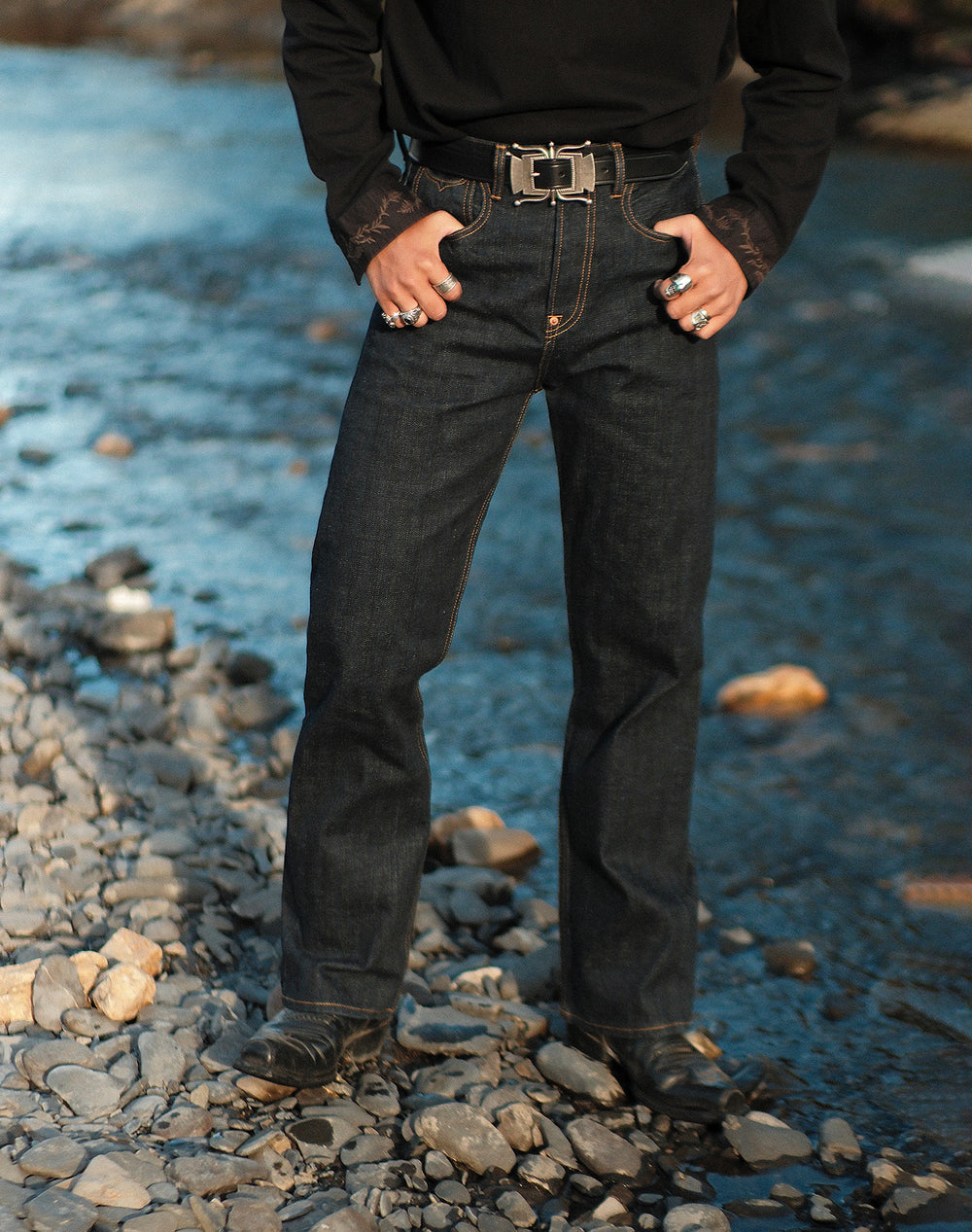 CHAOS ERA Series 18OZ 701 Straight-Fit jeans