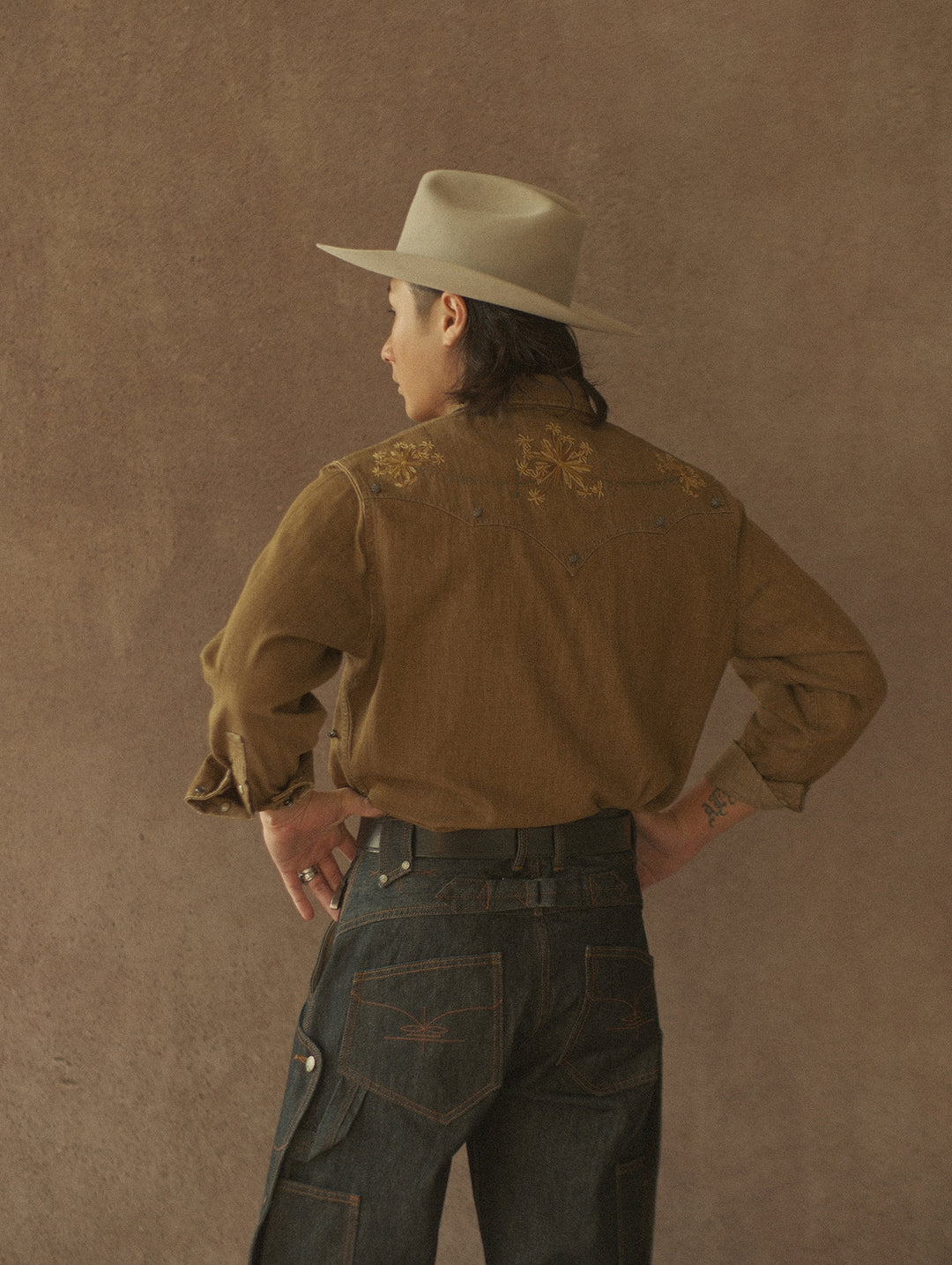 Western Series Poison Iris Floral Western shirt