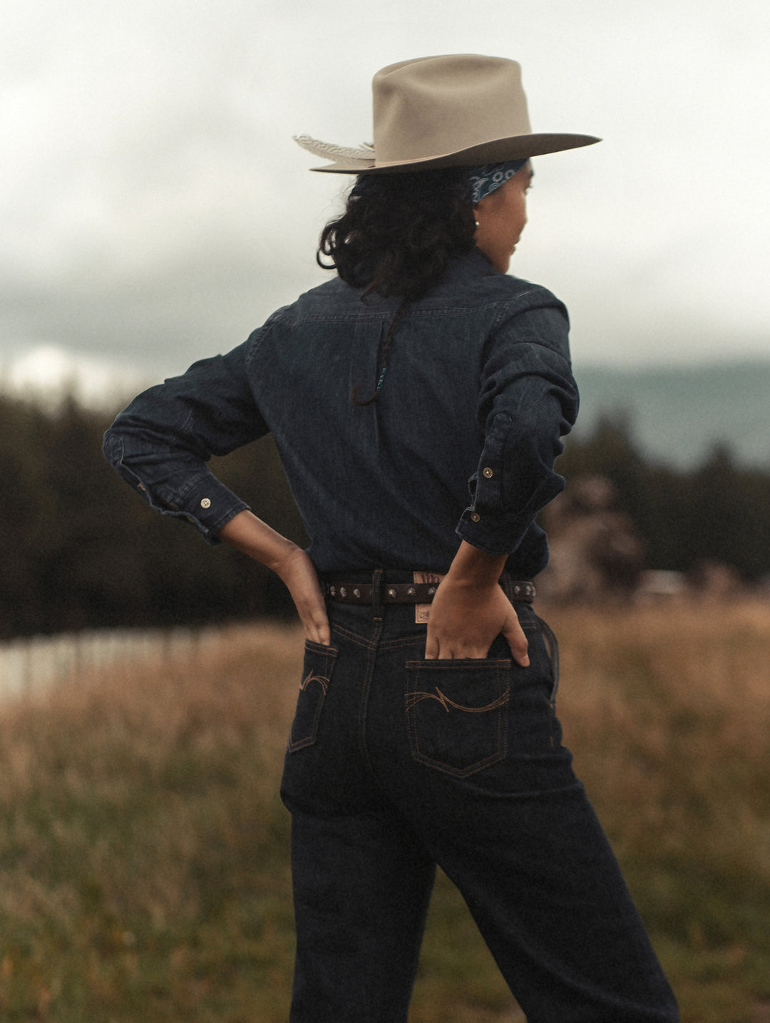 Women's Basic Denim shirt