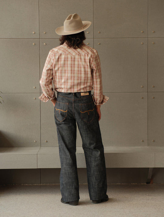 16OZ "UNAUTHORIZED" 705 Wide-Leg jeans