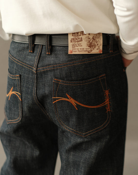 19.5OZ Heavyweight Series 701 Straight-Fit jeans-Raw