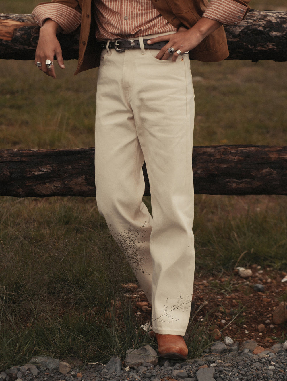 Monroe Wide-Leg jeans-White