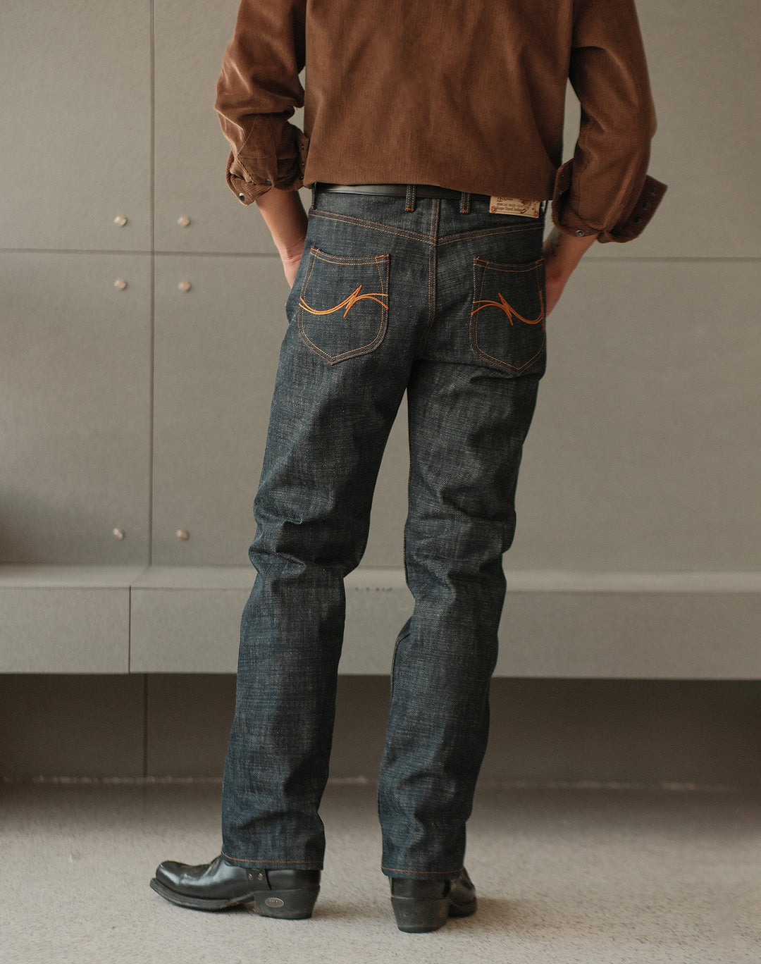 19.5OZ Heavyweight Series 702 Tapered jeans-Raw