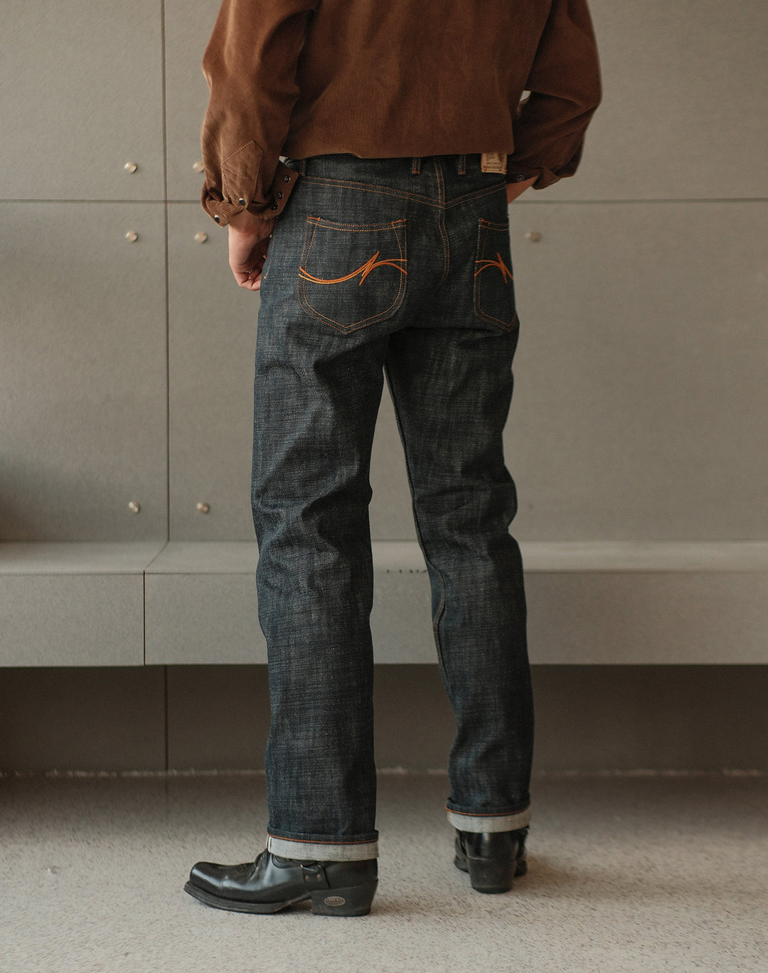 19.5OZ Heavyweight Series 702 Tapered jeans-Raw