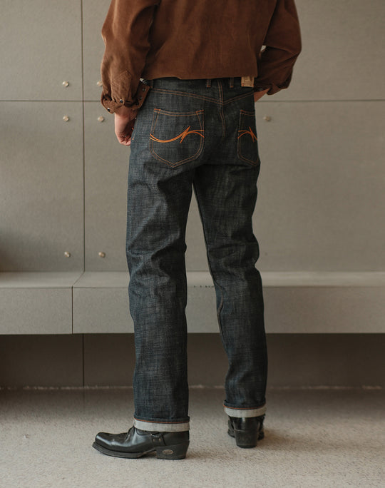 19.5OZ Heavyweight Series 702 Tapered jeans-Raw