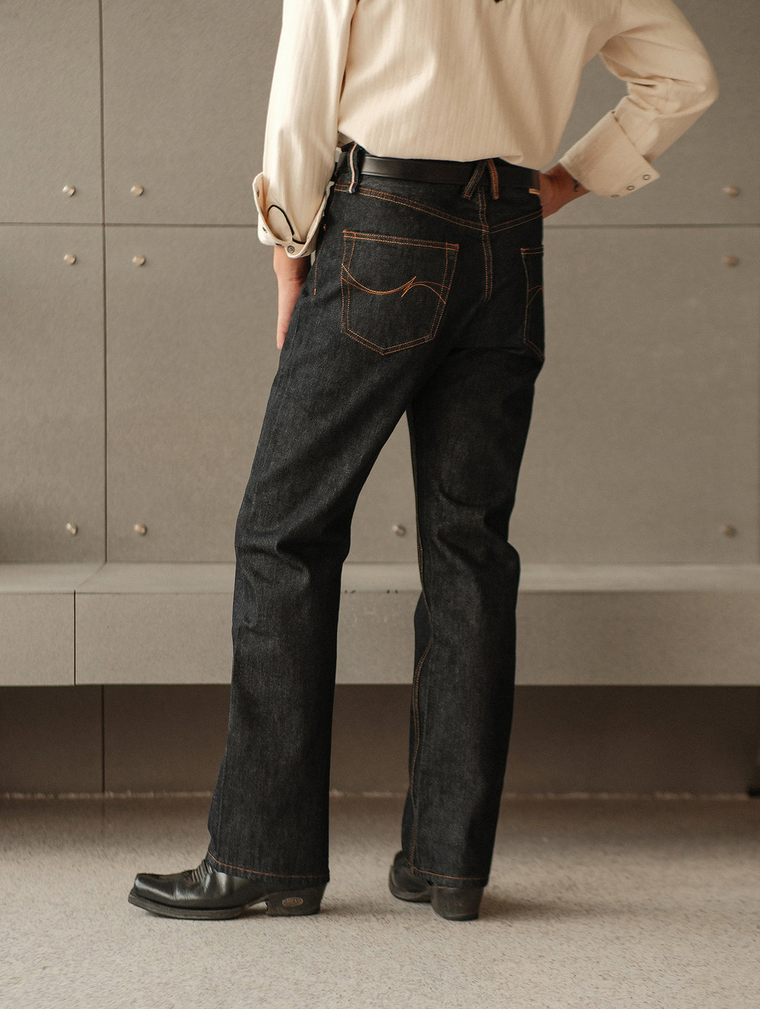 15.5OZ Classic 701 Straight-Fit jeans-Regular Wash