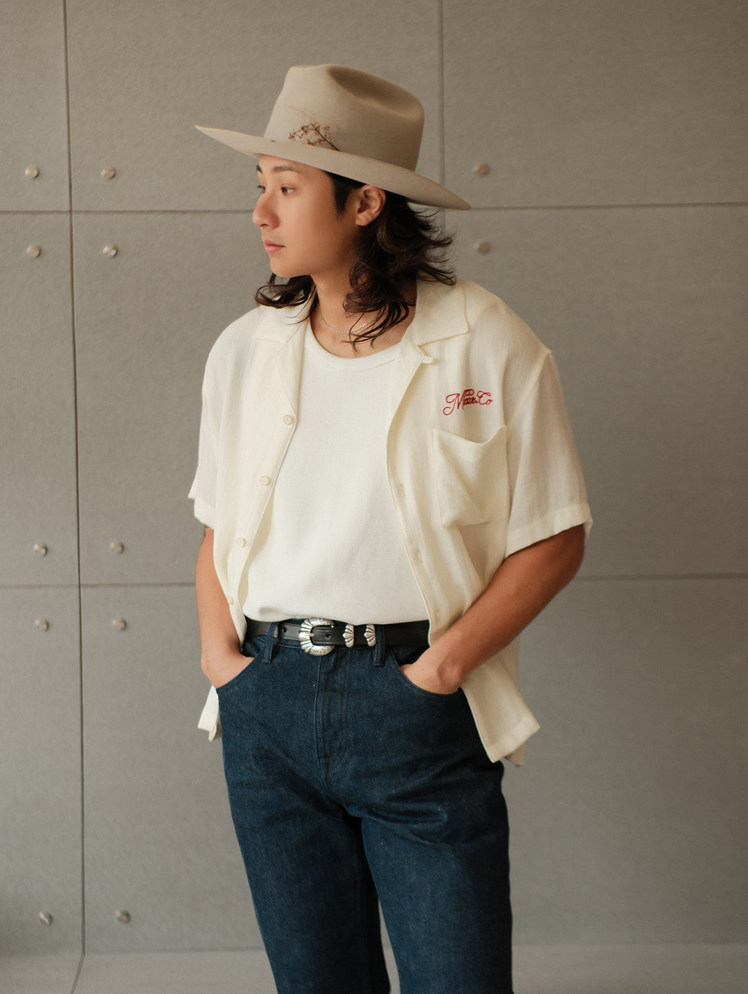 Flax Cuban Collar Shirt