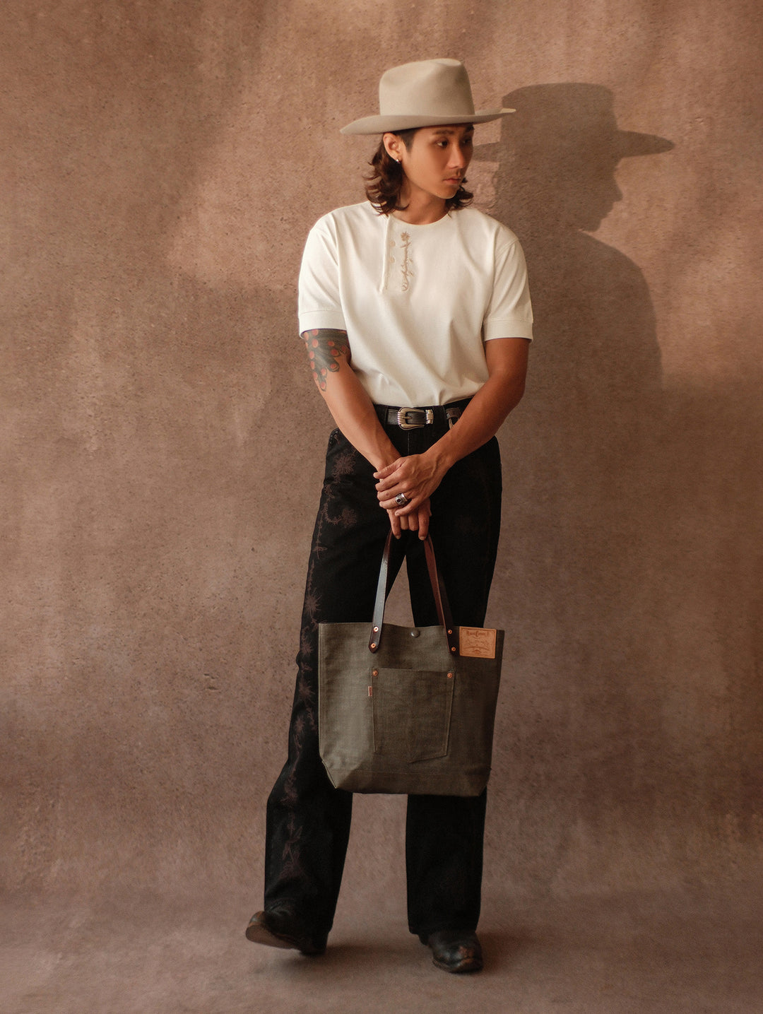 Snakepit Selvedge Denim Vintage Workwear Shoulder bag