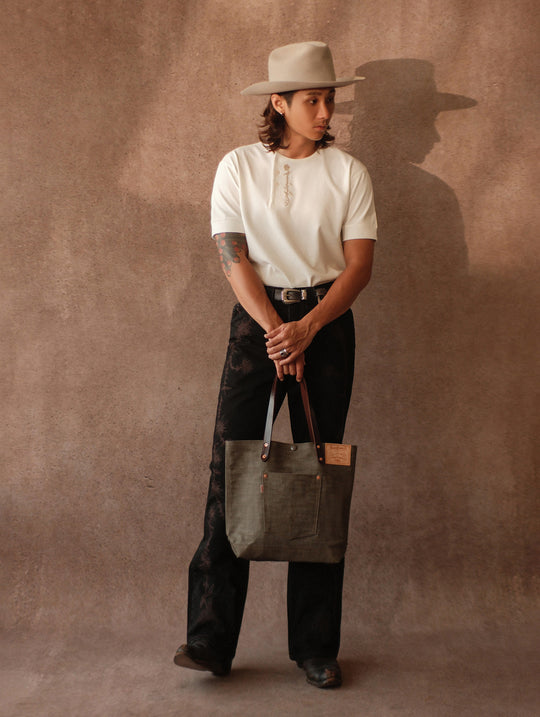 Snakepit Selvedge Denim Vintage Workwear Shoulder bag