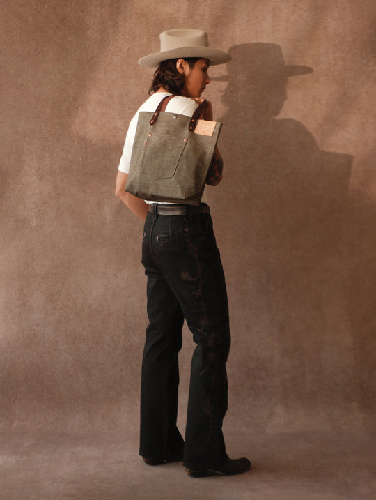 Snakepit Selvedge Denim Vintage Workwear Shoulder bag