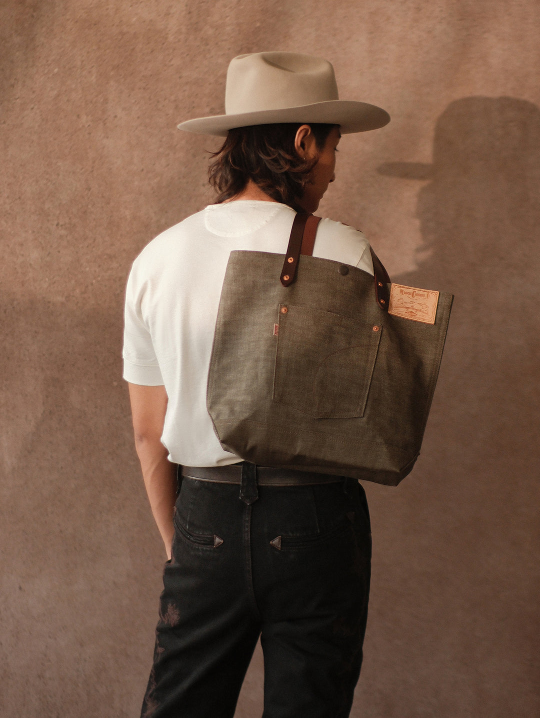 Snakepit Selvedge Denim Vintage Workwear Shoulder bag