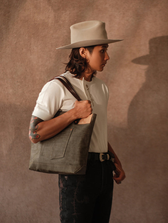 Snakepit Selvedge Denim Vintage Workwear Shoulder bag