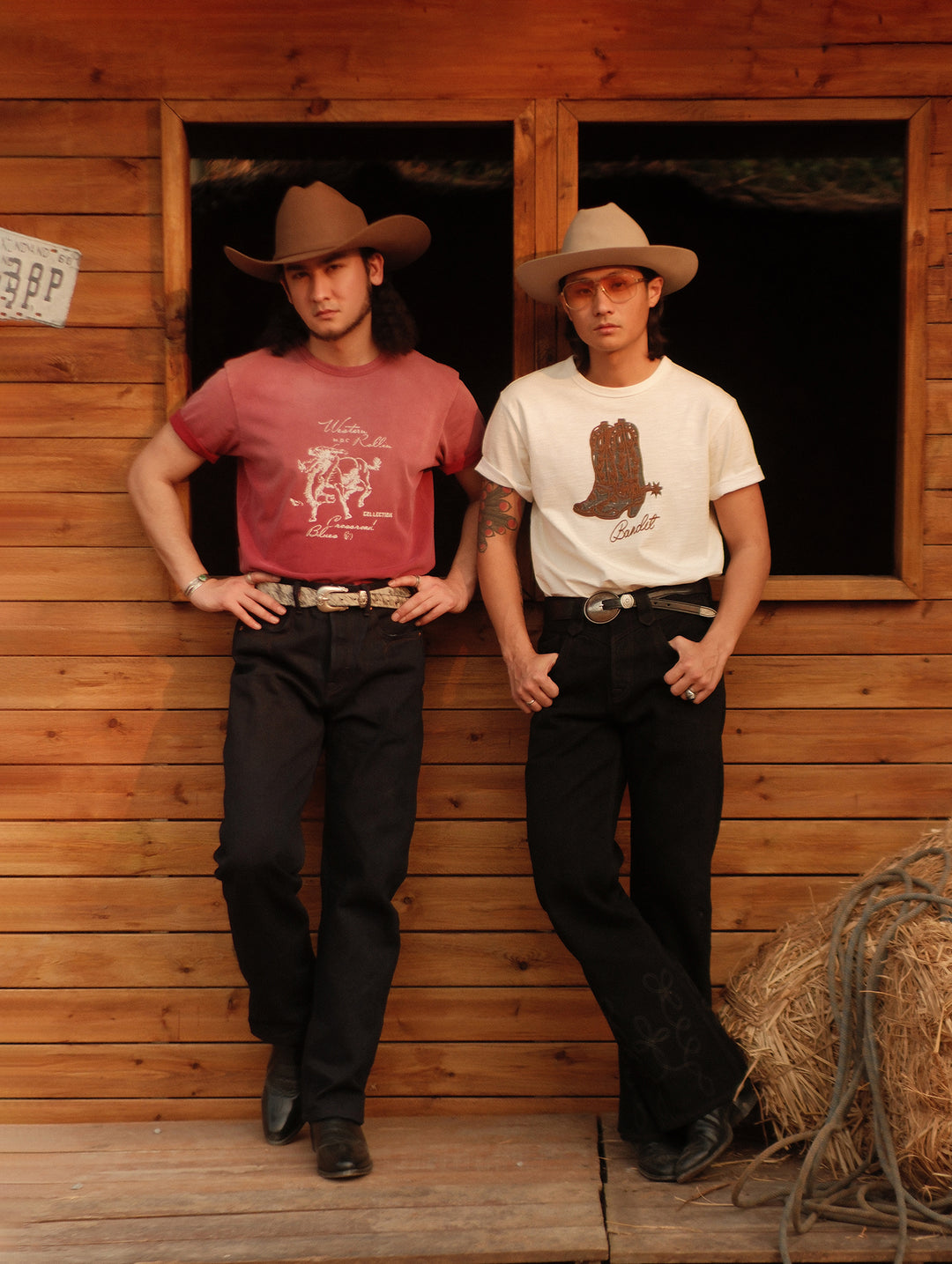 Year of the Horse Limited Straight-Fit jeans-Raw