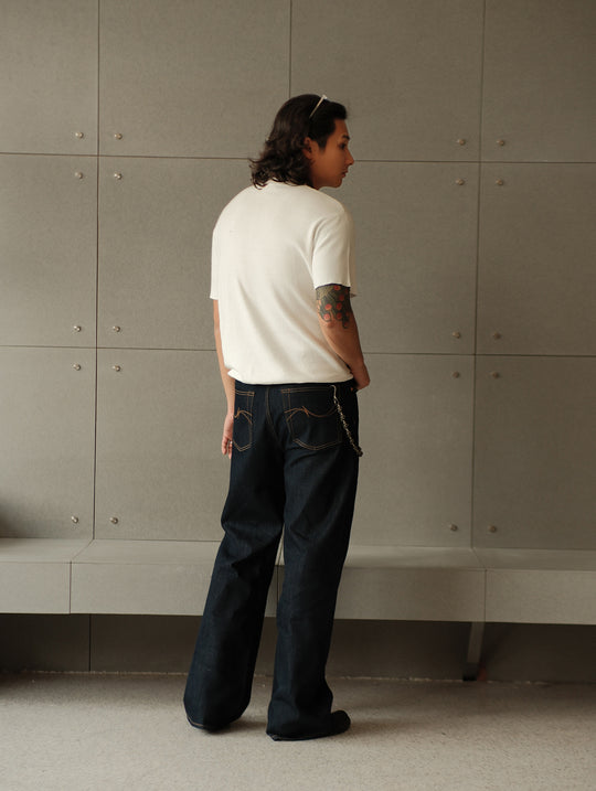 Cooling Series A-line jeans-Indigo
