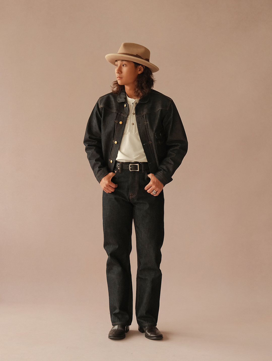 15.5OZ Type1 Selvedge Denim Jacket