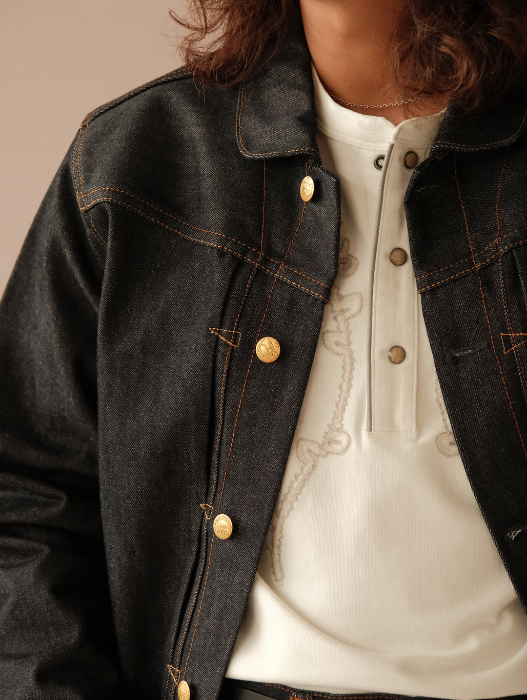 15.5OZ Type1 Selvedge Denim Jacket