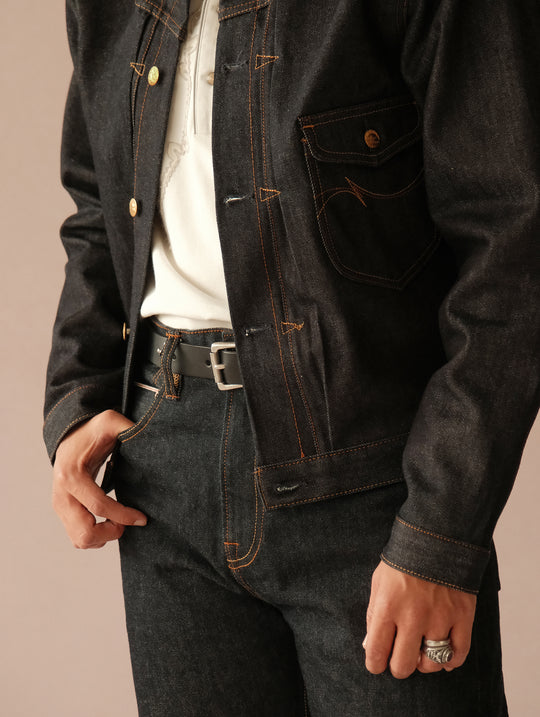 15.5OZ Type1 Selvedge Denim Jacket