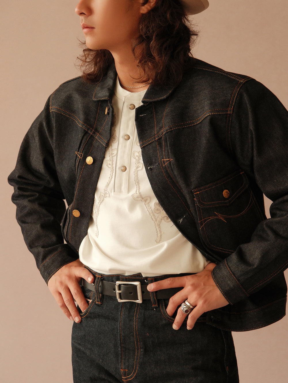 15.5OZ Type1 Selvedge Denim Jacket