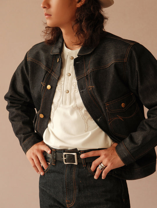 15.5OZ Type1 Selvedge Denim Jacket