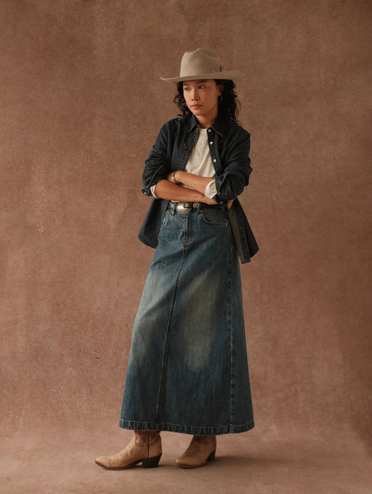 Women's Basic Denim shirt