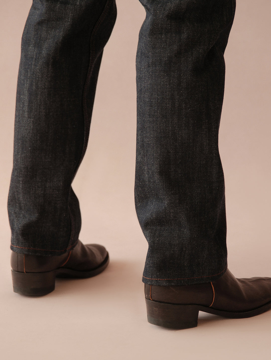 22OZ Selvedge 702 Tapered jeans-Desized