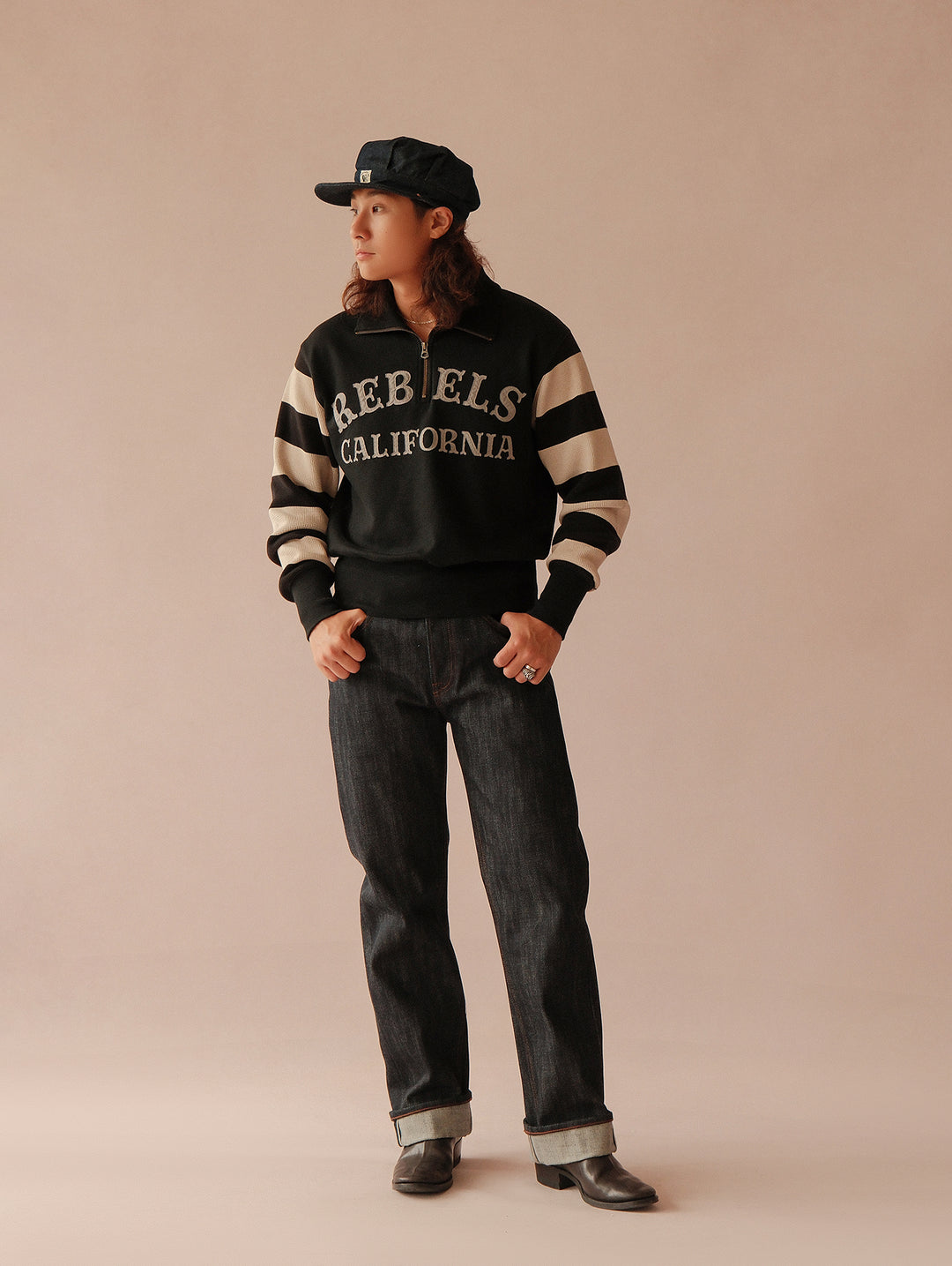 22OZ Selvedge 701 Straight-Fit jeans-Raw