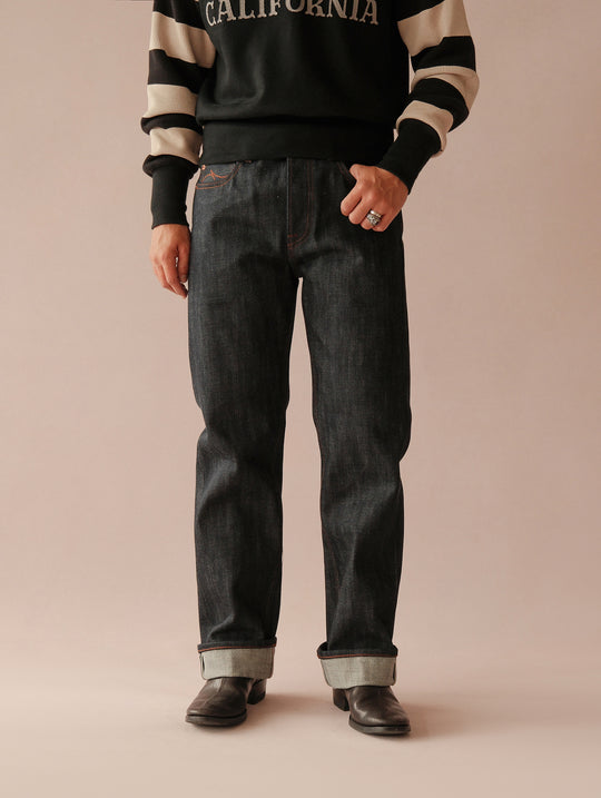 22OZ Selvedge 701 Straight-Fit jeans-Raw