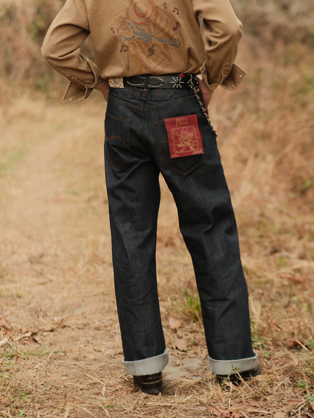 Journey to the West Series Wide-Leg jeans-Zhu Bajie