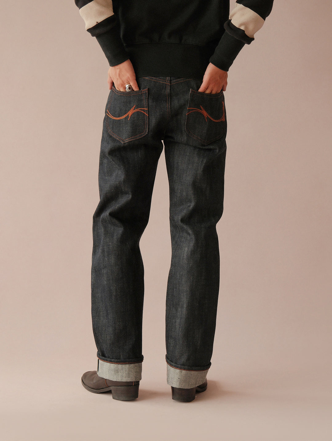 22OZ Selvedge 701 Straight-Fit jeans-Raw