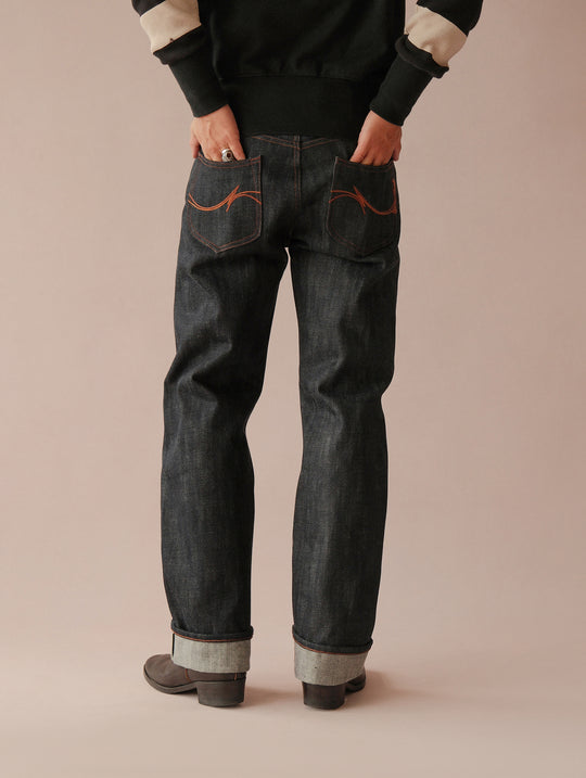 22OZ Selvedge 701 Straight-Fit jeans-Raw