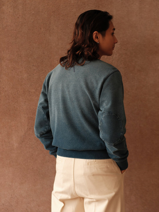 Sun-Faded Indigo Sweatshirt