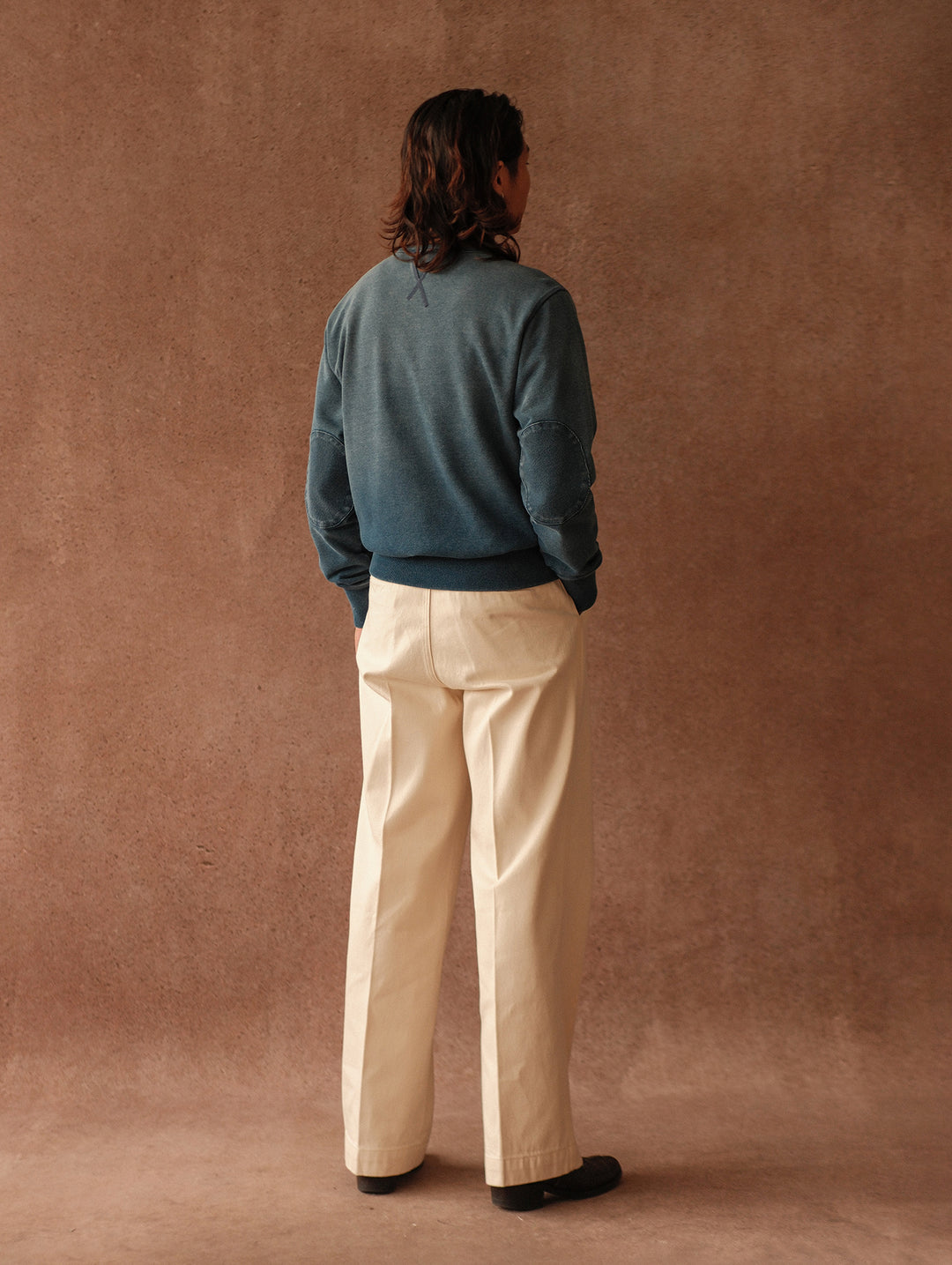 Sun-Faded Indigo Sweatshirt