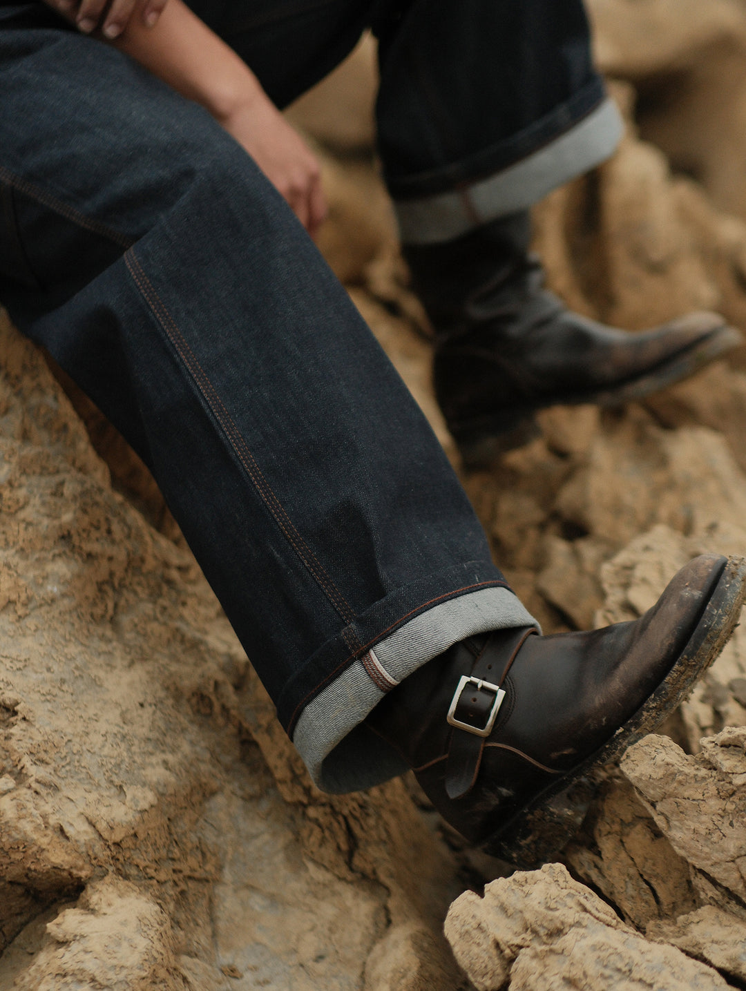 Journey to the West Series Wide-Leg jeans-Monk Tang Sanzang