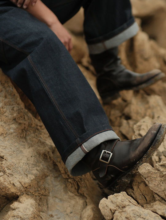Journey to the West Series Wide-Leg jeans-Monk Tang Sanzang