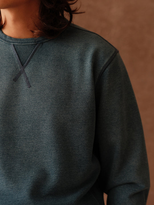 Sun-Faded Indigo Sweatshirt