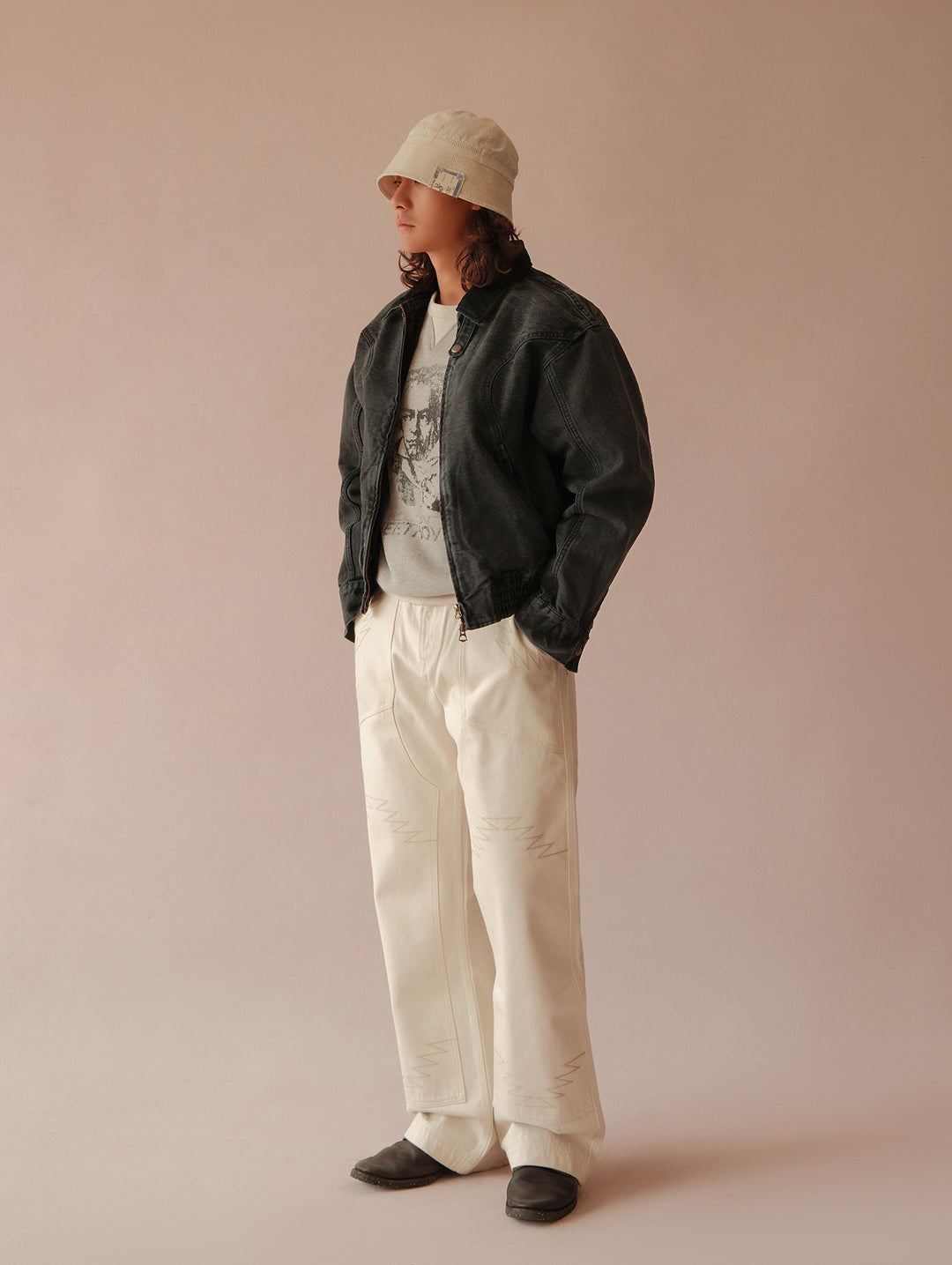 Harrington Dyed Canvas Jacket