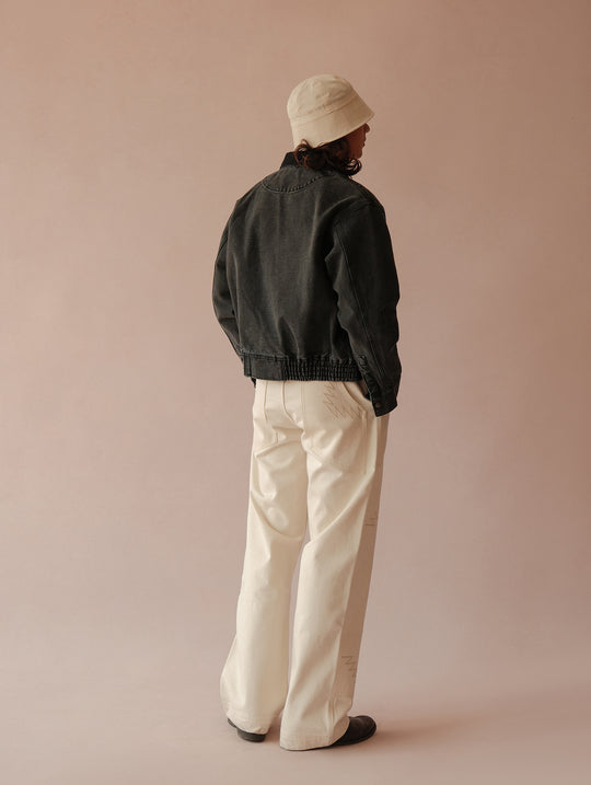 Harrington Dyed Canvas Jacket