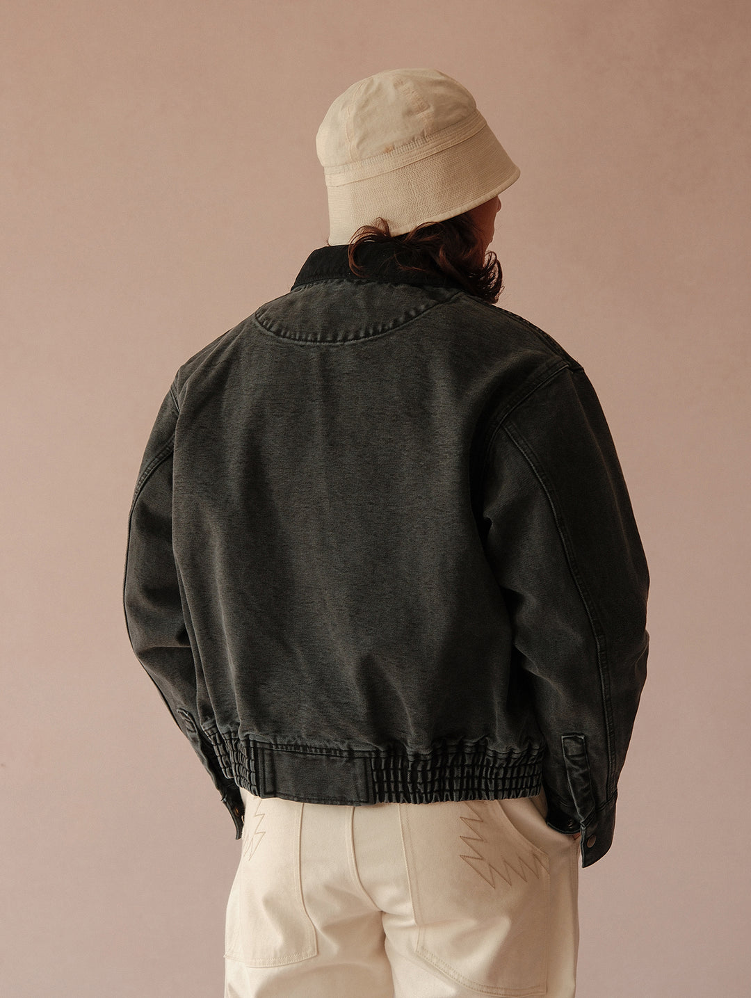 Harrington Dyed Canvas Jacket